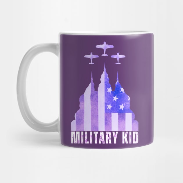 PURPLE UP FOR MILITARY KIDS DAY by Lolane